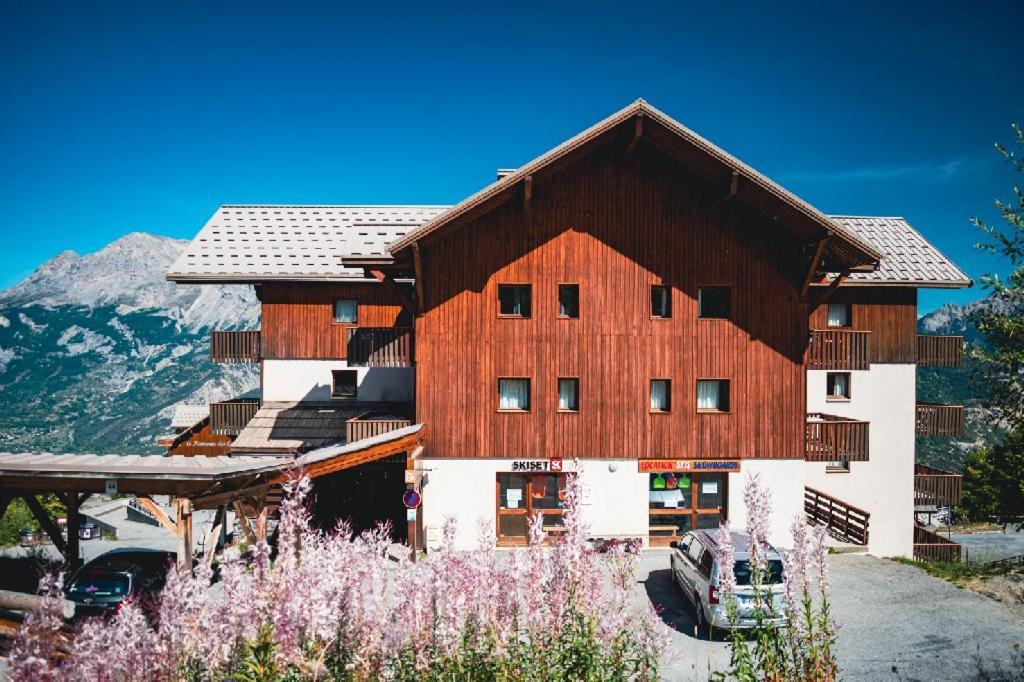 Les Gentianes By Actisource Aparthotel Puy-Saint-Vincent Kültér fotó